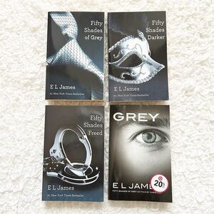 Fifty Shades Paperback Book Set by E L James